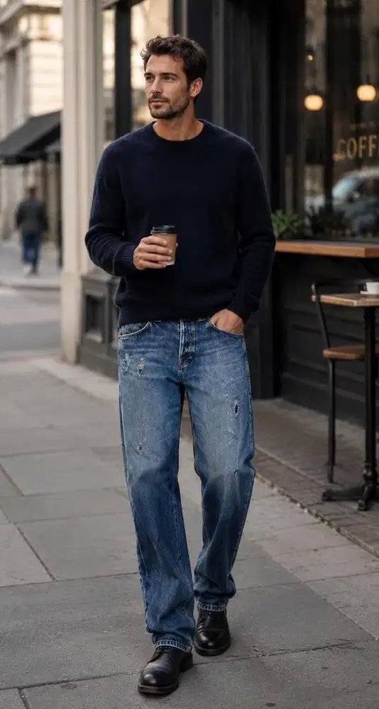 Levi's Engineered Jeans Vintage Ripped Light Blue
