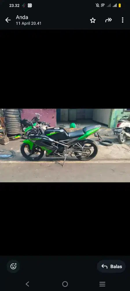 Dijual ninja rr new 2014 bln 11, b dki, BPKB only ya
