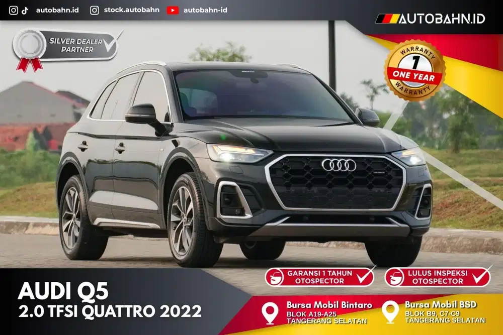 PAJAK PANJANG! Audi Q5 2.0 TFSI Quattro 2022
