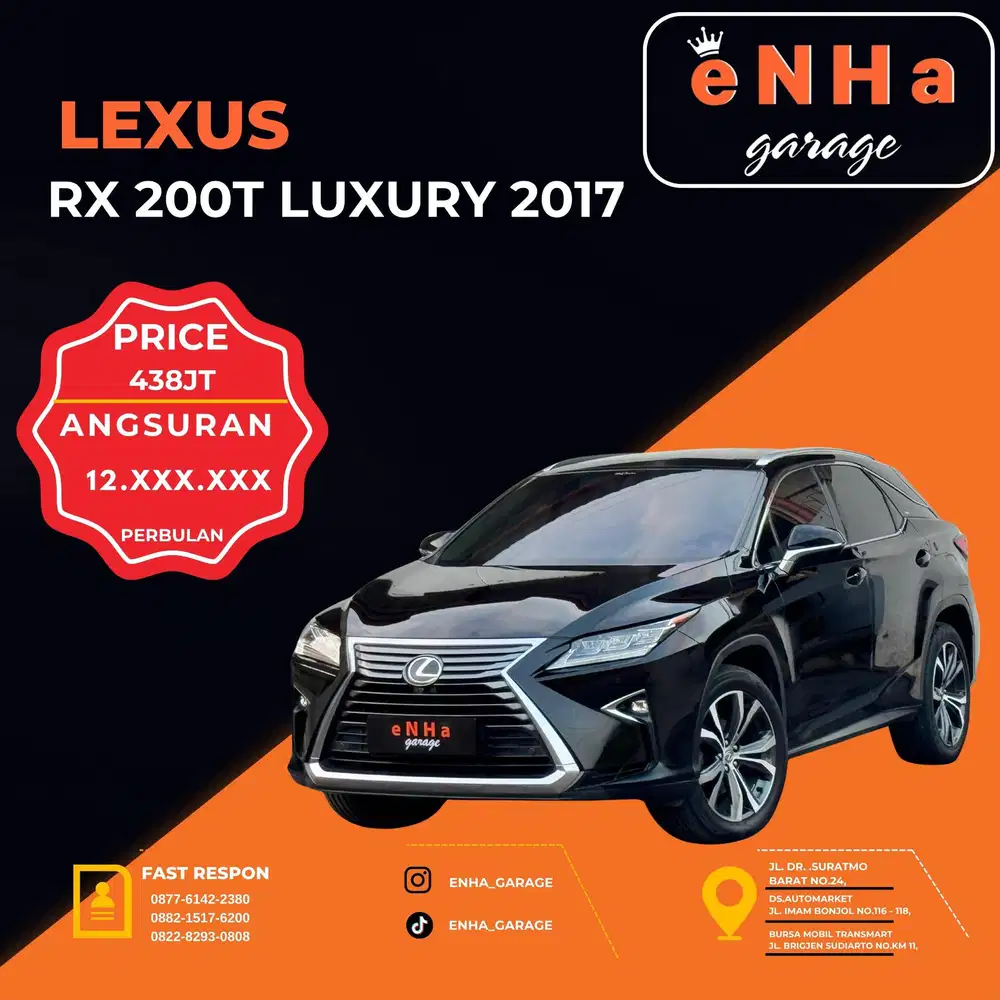 Lexus RX 200 T luxury 2.0 matic 2017