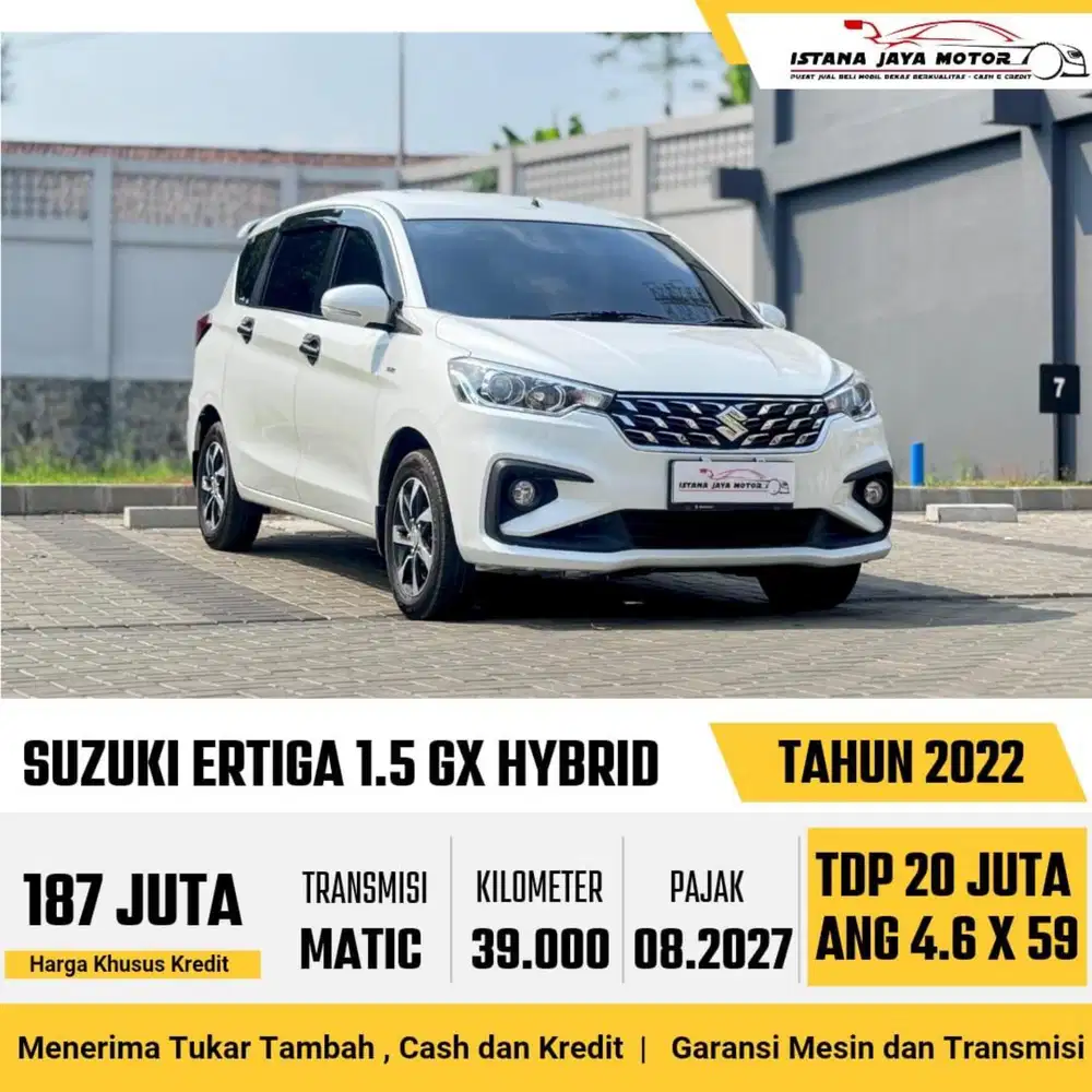 Suzuki Ertiga GX Hybrid at 2022