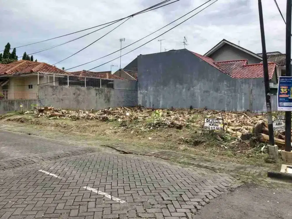 Dijual Kavling hook selatan barat 360 m2 Citra garden 1