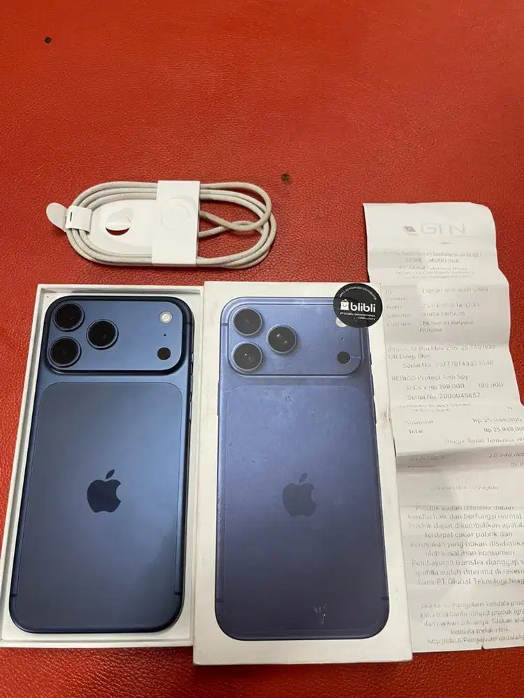 Iphone 17 Pro Max 256gb resmi iBox