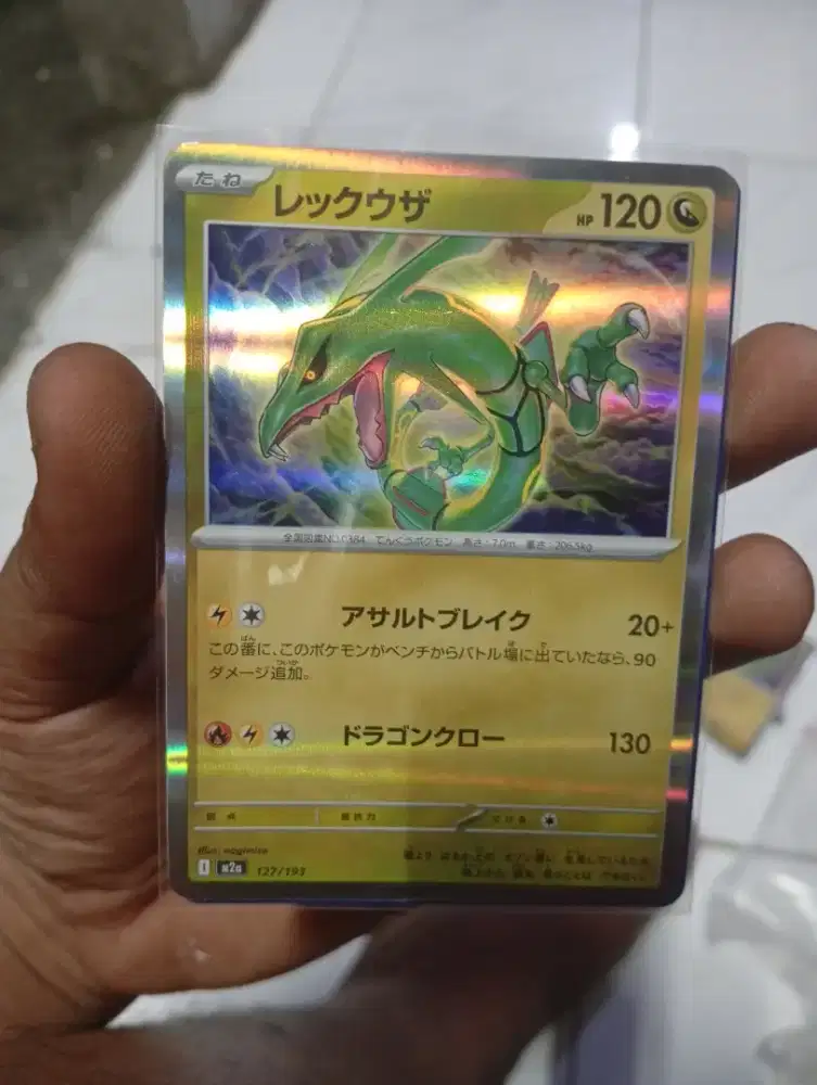 Kartu Pokemon Rayquaza English & JPN