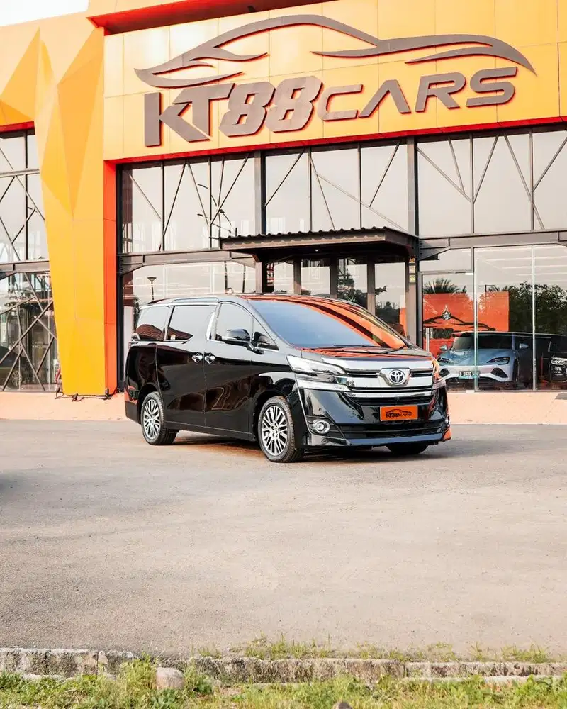 [BERGARANSI] TOYOTA VELLFIRE 2.5 G MATIC TAHUN 2017 HITAM GENAP