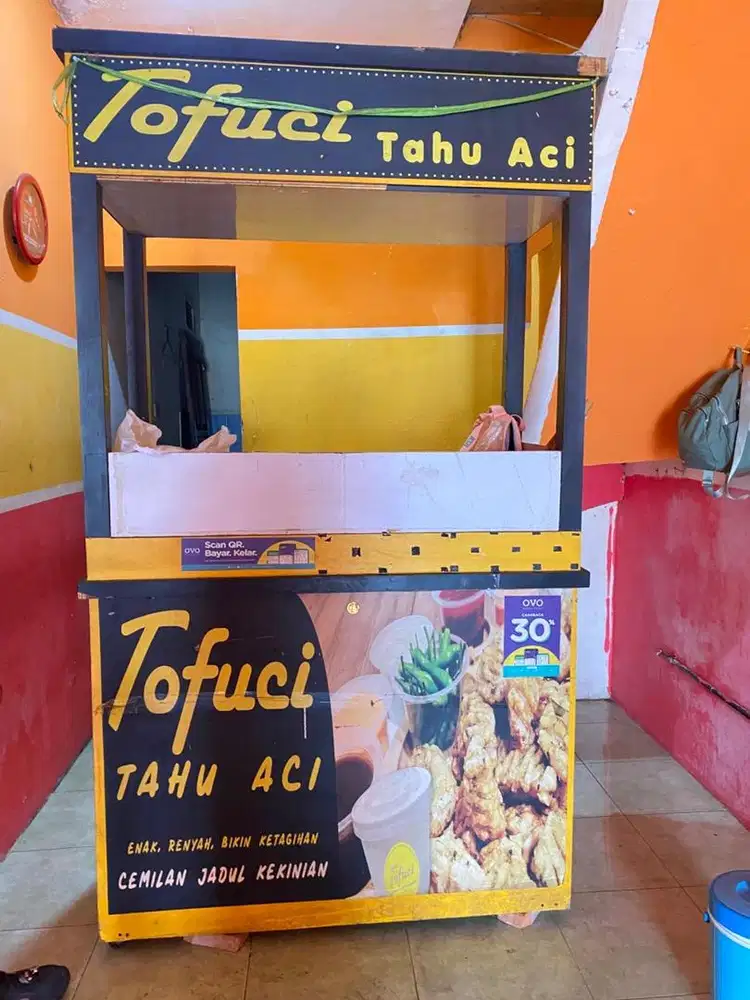 Booth/ gerobak jualan