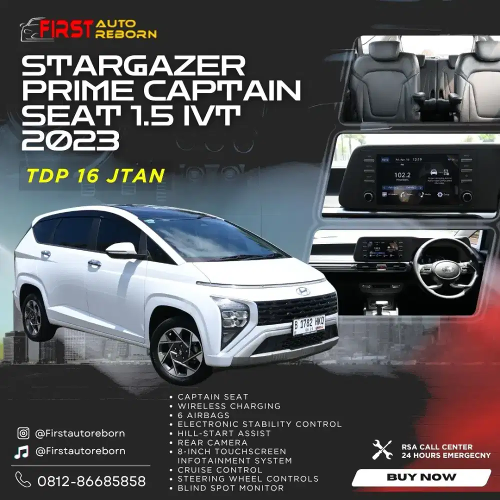 Stargazer prime captain seat