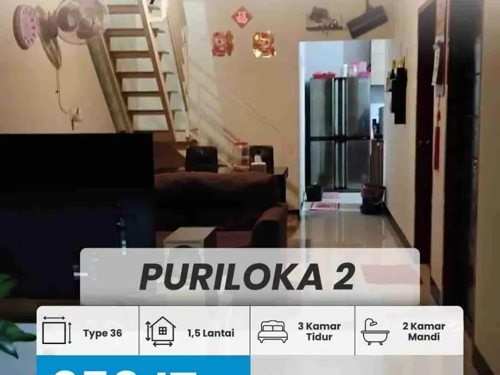 DIJUAL RUMAH 1.5 LANTAI PURILOKA 2, BATAM CENTER
