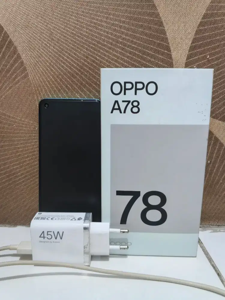 OPPO A78 4G 8/256 GB Fullset Mulus