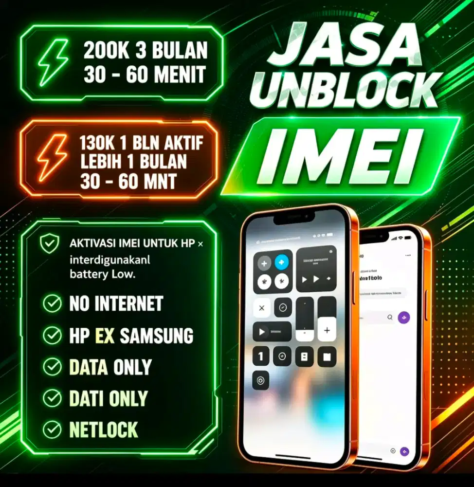 UNBLOCK IMEI AMANAH TERPERCAYA