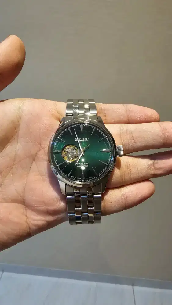 Seiko presage cocktail automatic open heart