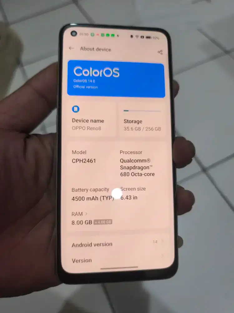 Oppo Reno 8 8/256