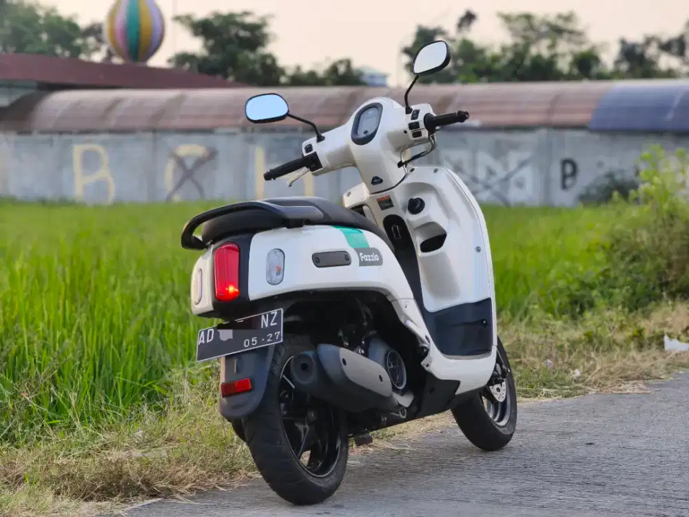 Yamaha Fassio Hybrid Keyless Th. 2022 warna Putih mulus banget