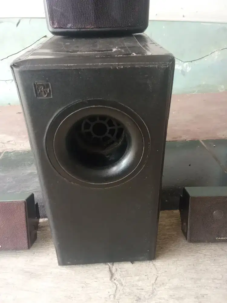 Jual...subwoofer rakitan 7inchi merk Casio... Super bass
