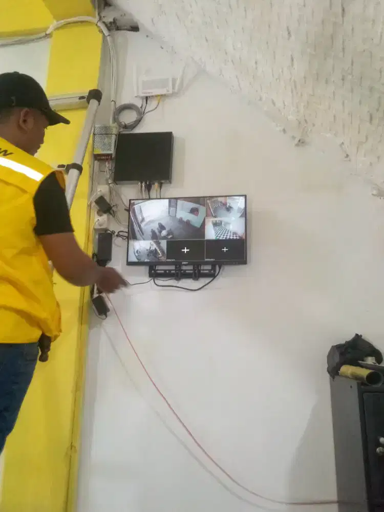 Cctv dan pemasangan, servis