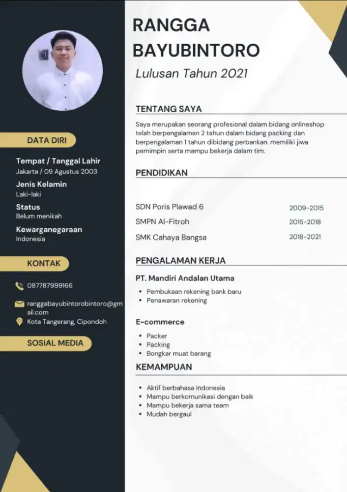 Mencari pekerjaan