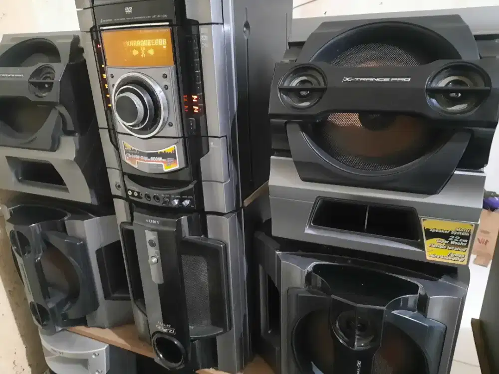 Audio sony mhc-zx100d