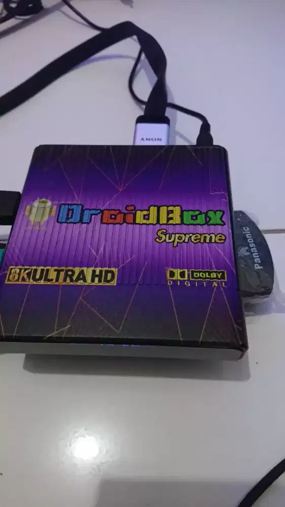 Android box wechip v9 second kondisi normal baca deskripsi