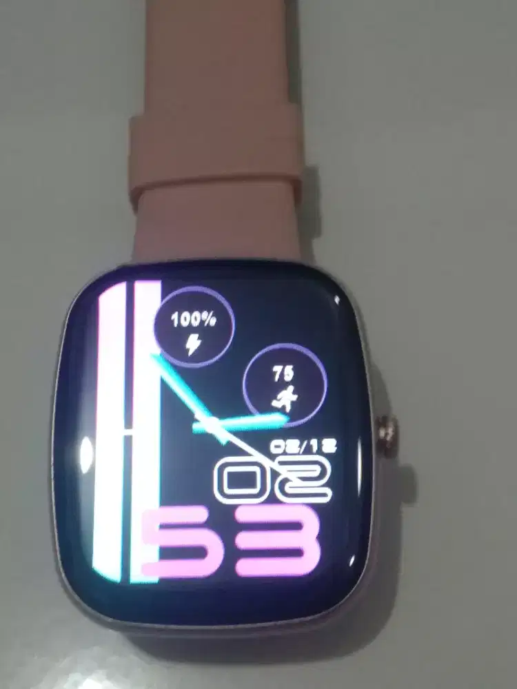 Smartwatch bozlun x skimei pink second kondisi normal baca deskripsi