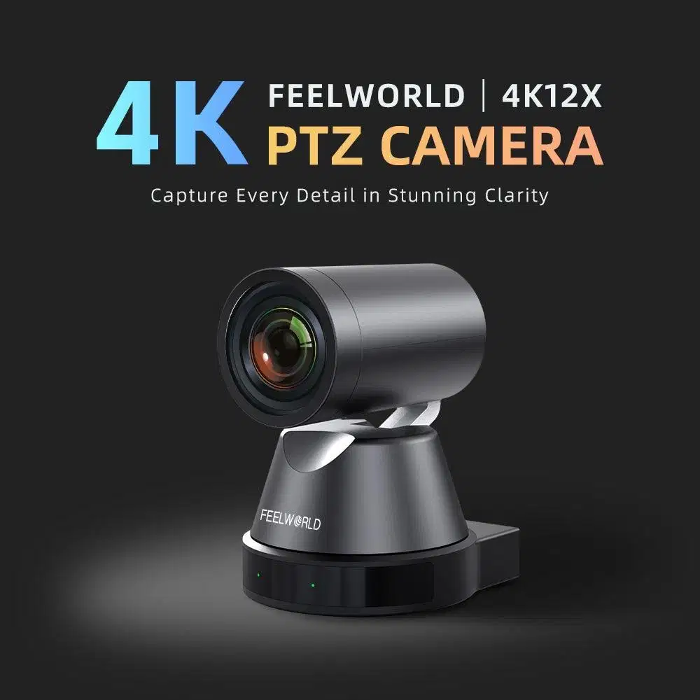Feelworld 4K12X PTZ Kamera Live streaming