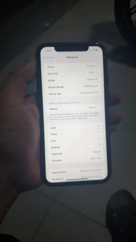 Bu iphone 11 64 gb beacukai