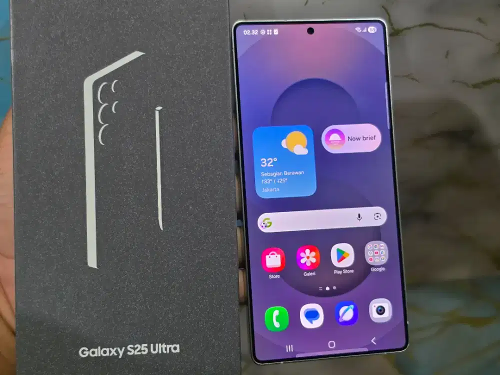 Samsung S25 Ultra 512GB/12GB Sein Baru 2 Bulan Garansi Panjang