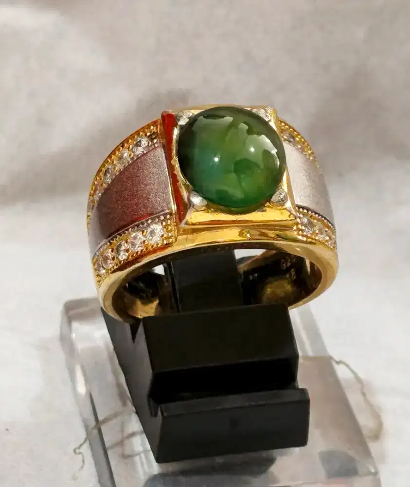 Cincin garut ring perak mewah
