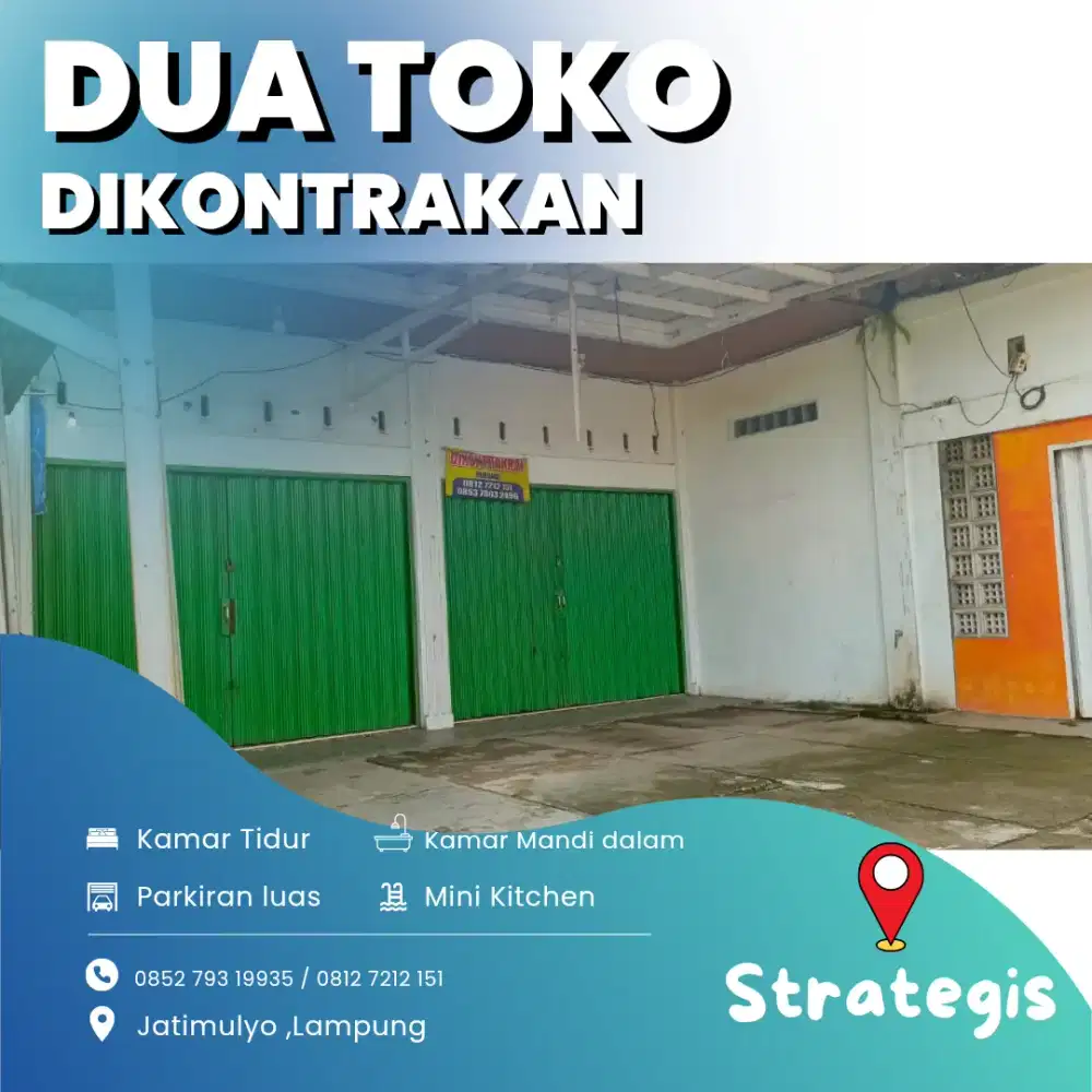 TOKO STRAREGIS ,NYAMAN