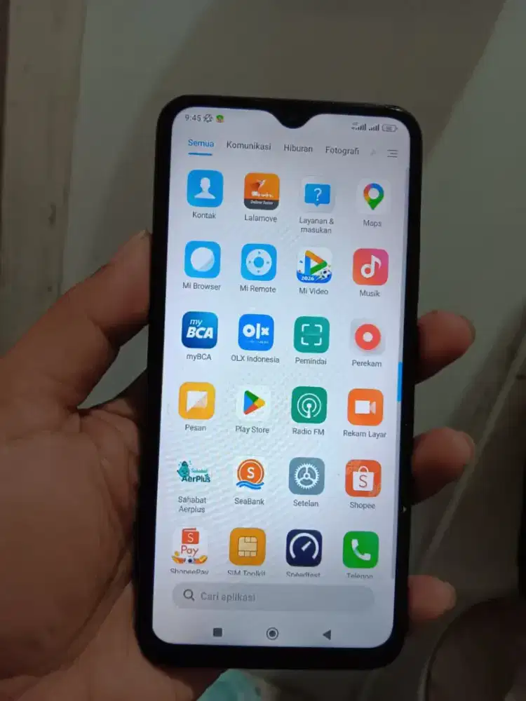 Xiaomi Redmi 9 Ram 4/64GB Original minus pemakaian