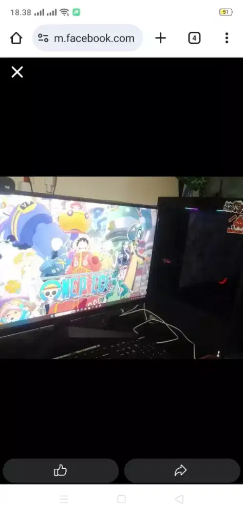 Satu set PC GAMING