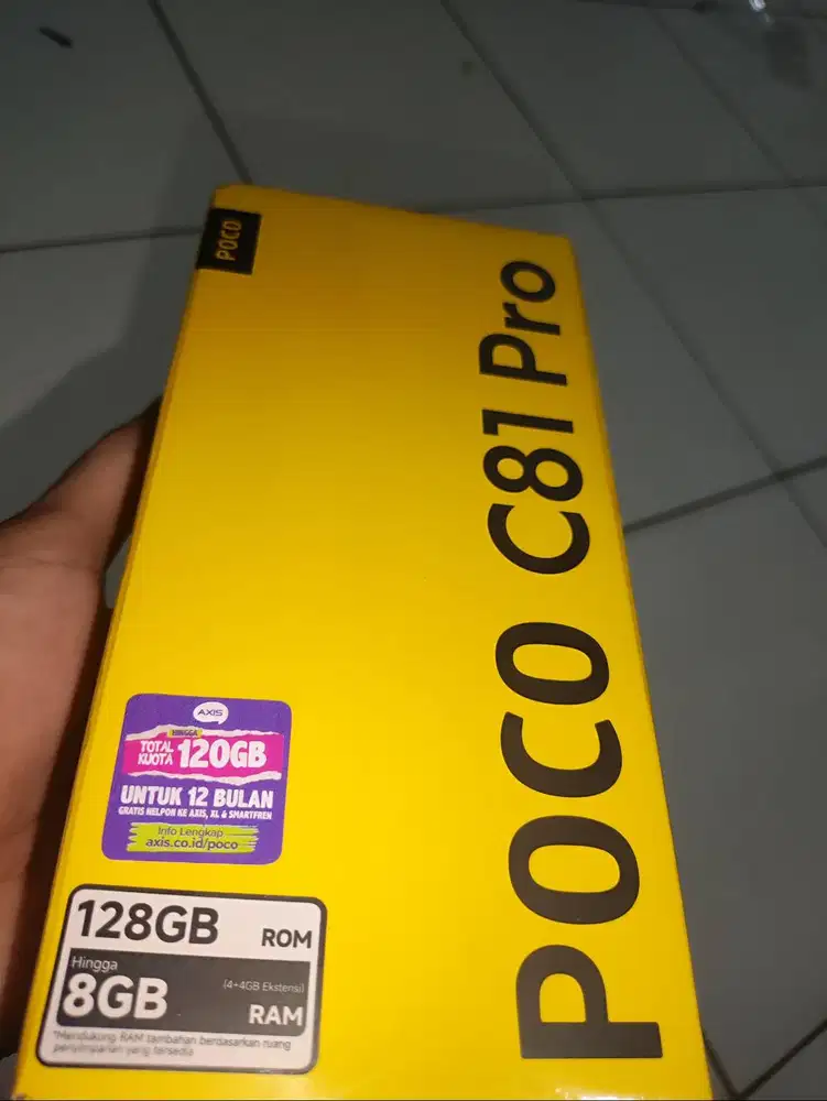 POCO C81 PRO 128GB SEGEL BNIB NOREPACK