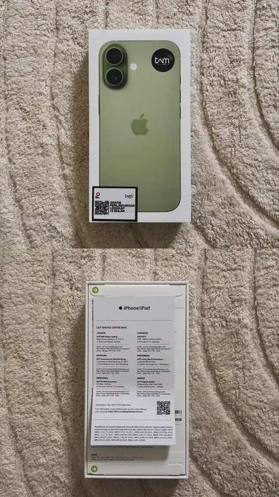 iPhone 17 256GB Sage Resmi iBox