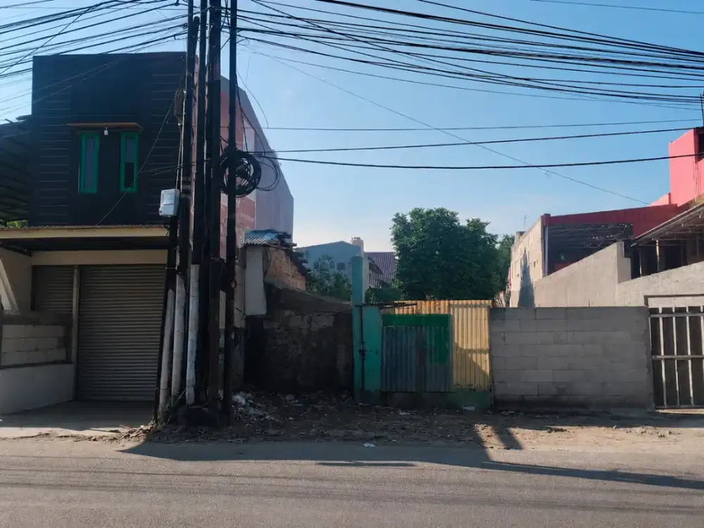 Dijual dan Disewakan Lahan Strategis Di Area Komersil Jalan Utama Jakasampurna Bekasi