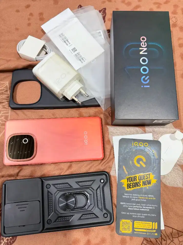 Iqoo neo 10 BH 98% 8+8 256 fulset mulus garansi
