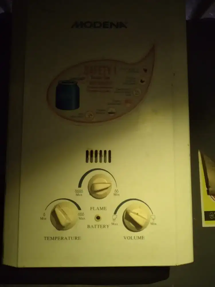 Water heater merk MODENA