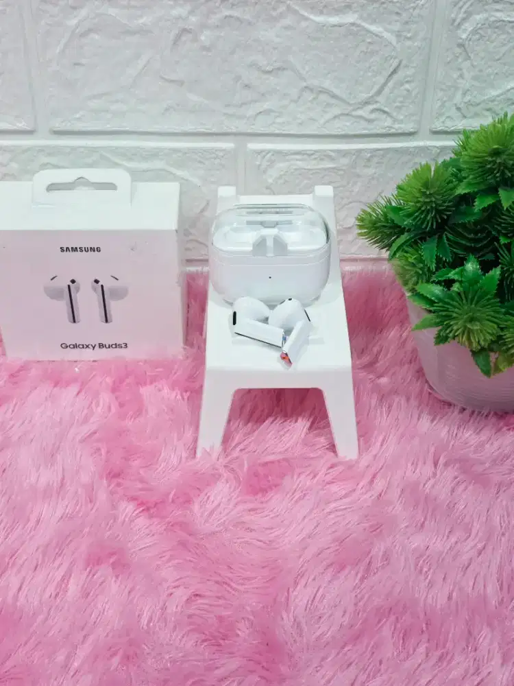 Samsung Buds 3 Putih Mulus Lengkap