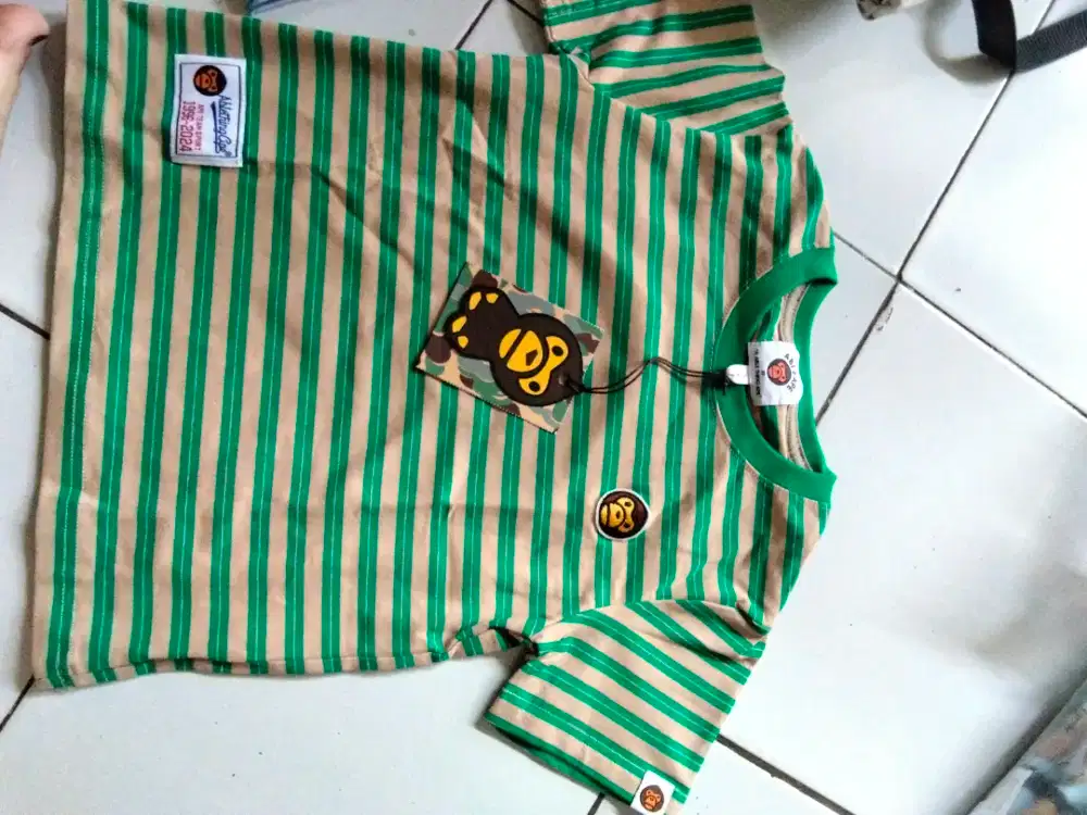 Kaos Anak BerMerk Bape