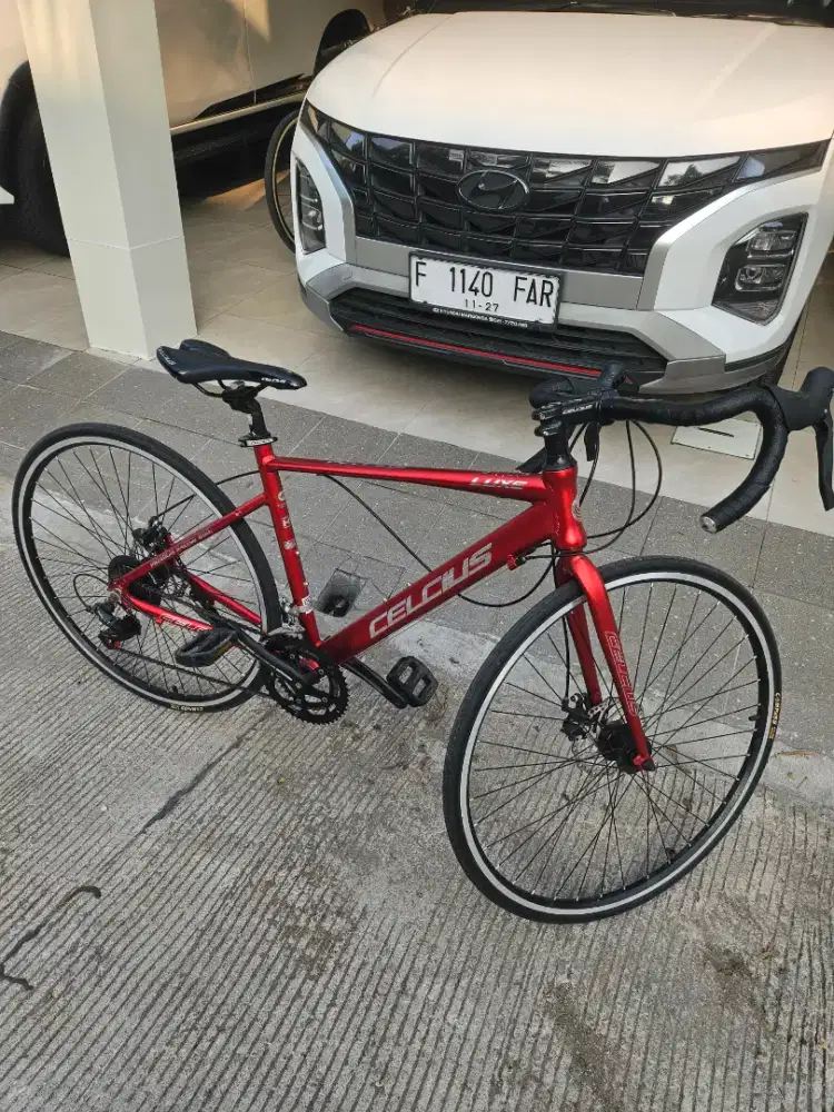 DIJUAL SEPEDA ROADBIKE 700c CELCIUS LUXE FRAME ALLOY