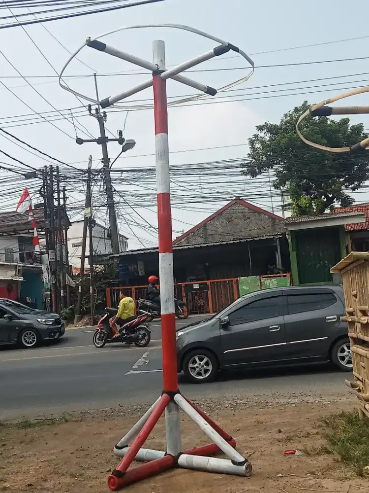 Pohon pinang & bambu
