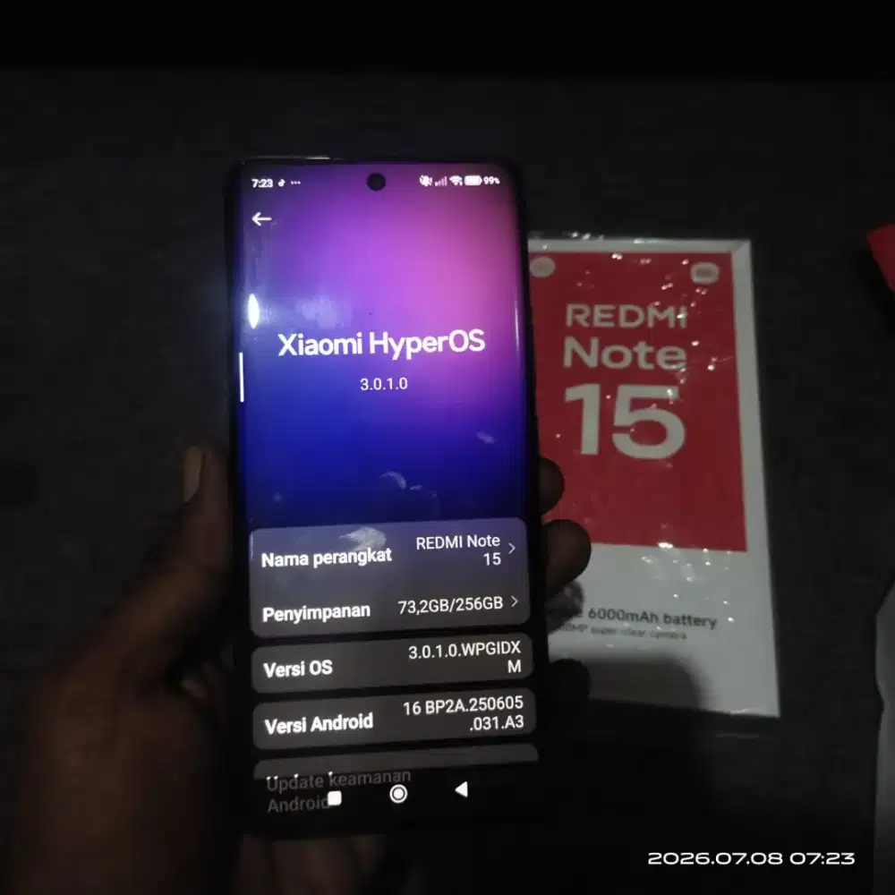 Xiaomi redmi note 15 4G 8/256