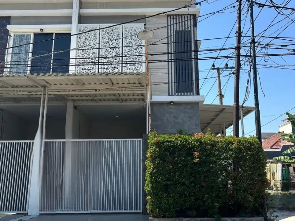 RUMAH MULYOSARI*MINIMALIS, ROW 4 MOBIL*Hadap Timur Selatan