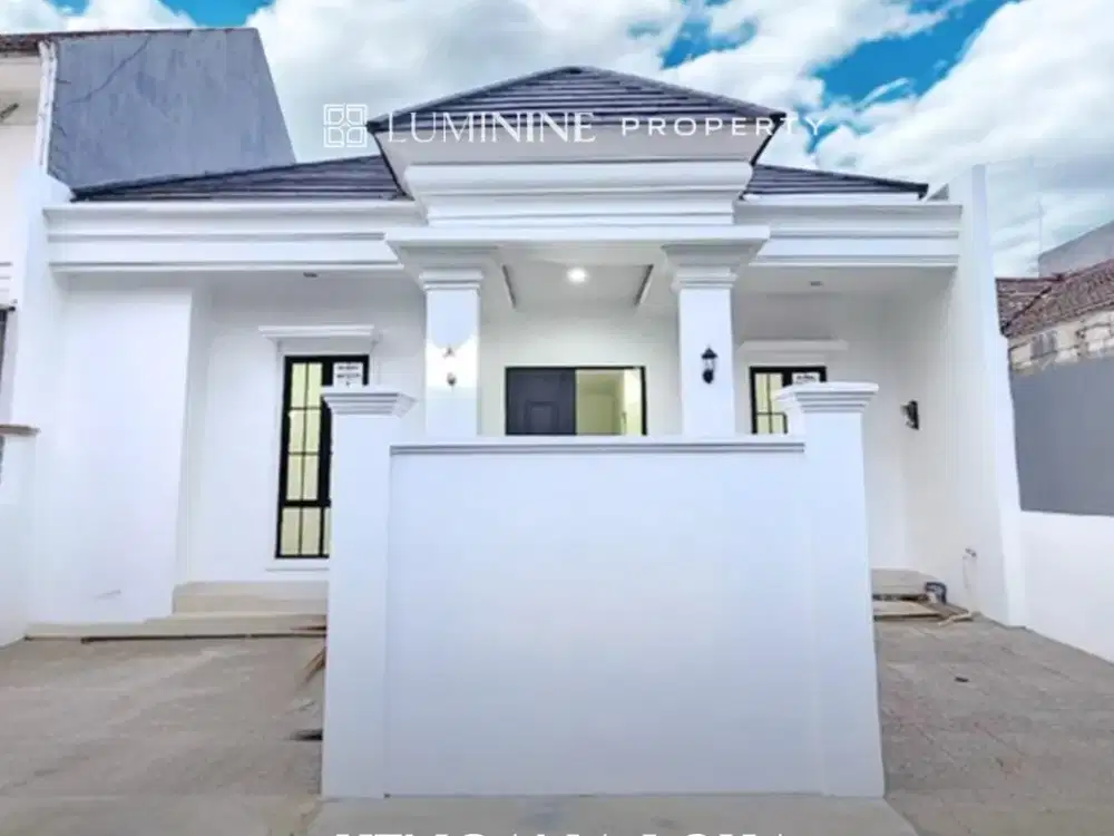 rumah baru renovasi dijual dekat dengan fasilitas umum one gate system