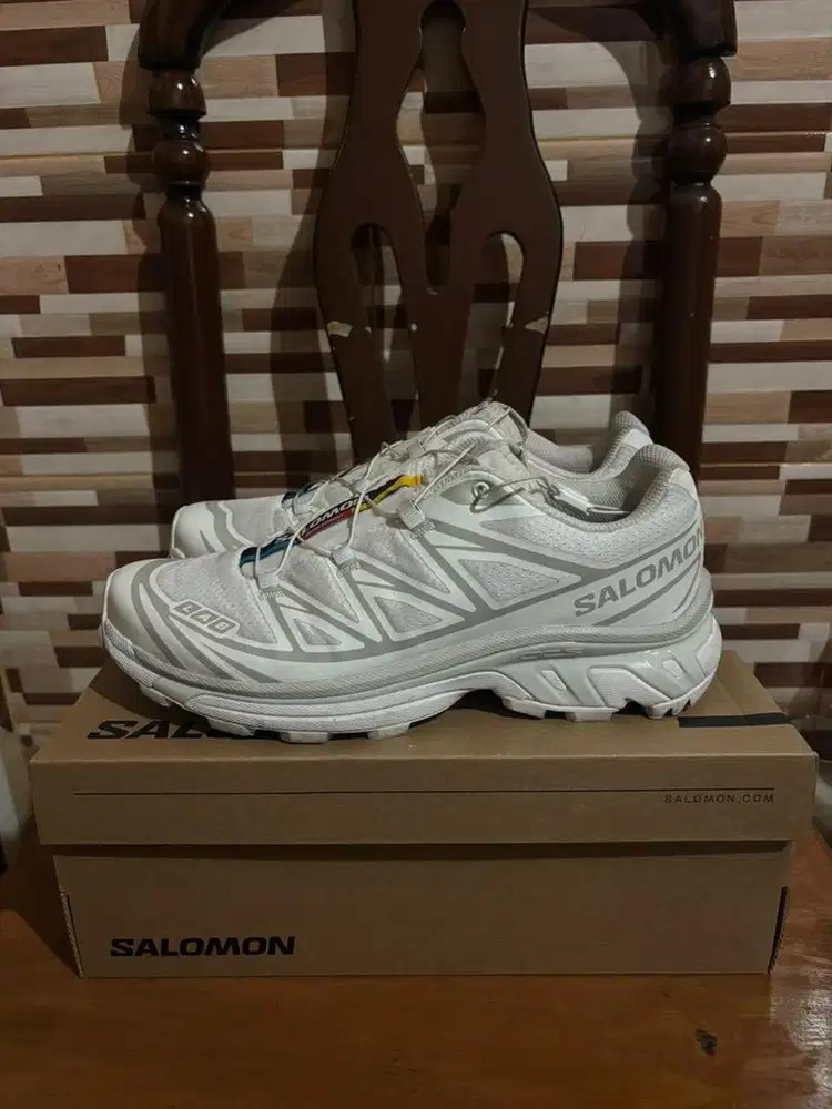 SALOMON XT-6 WHITE LUNAR