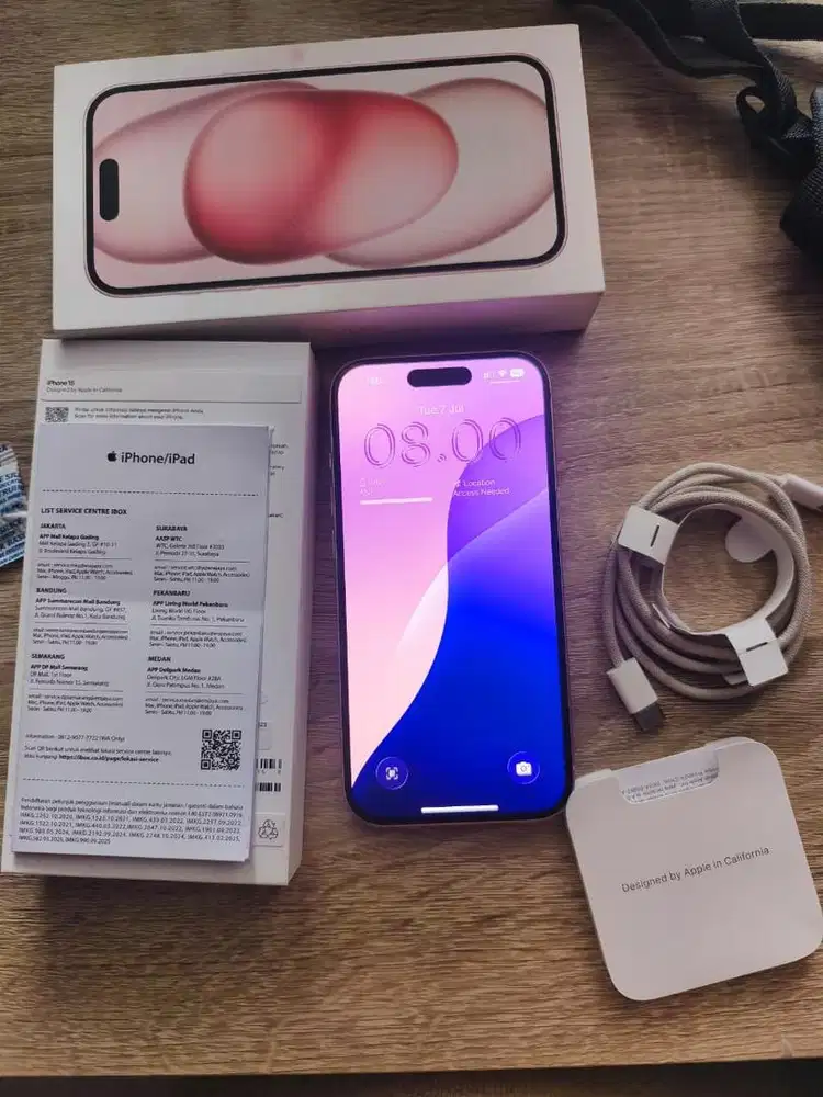 Iphone 15 basic pink 128 ibox
