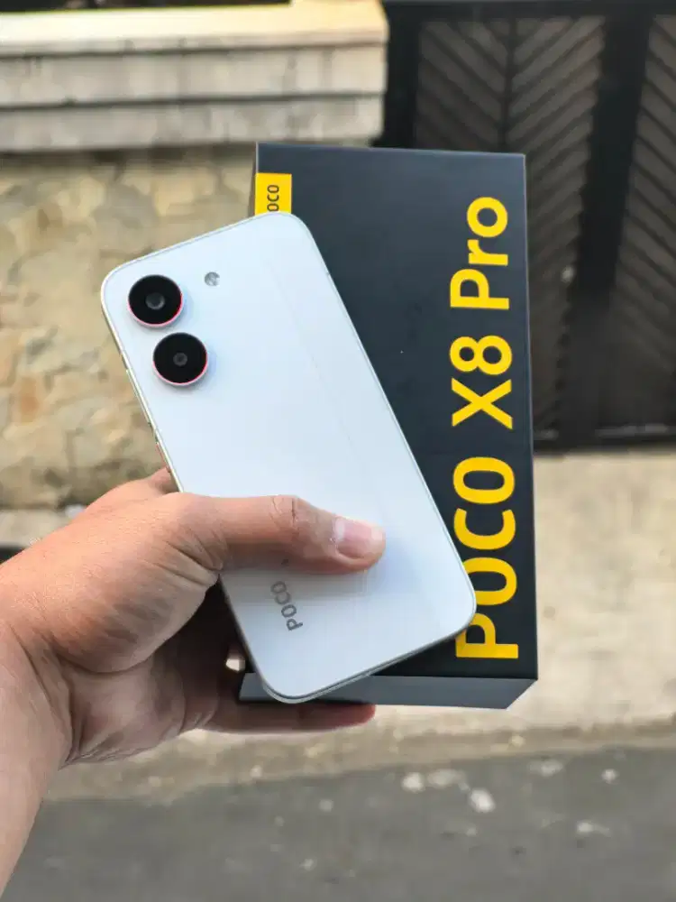 Poco X8 Pro Mulus Like New Fullset Baru Sebulanan Garansi panjang