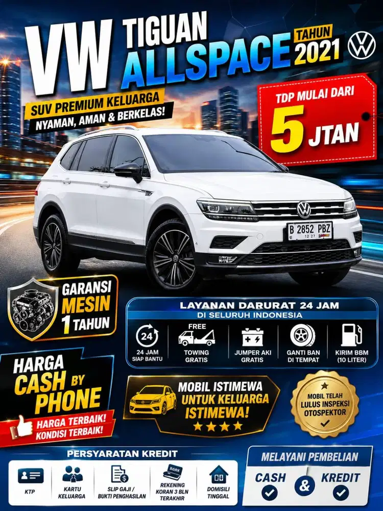 Volkswagen Tiguan Allspace 2021 Bensin