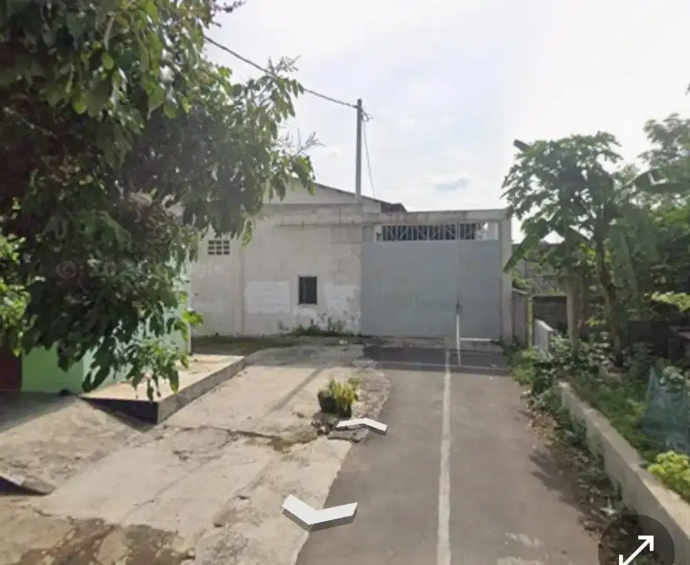 Dijual Gudang 1000m2 SHM Zona Industri