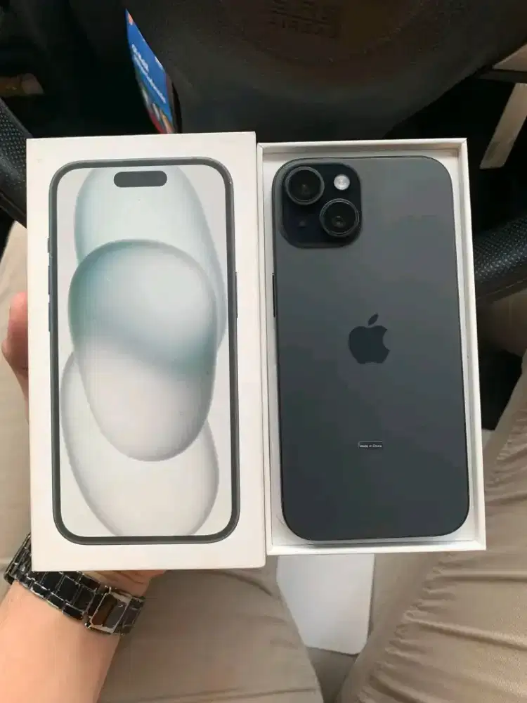 iPhone 15 ibox 128 bh 100 garansi on