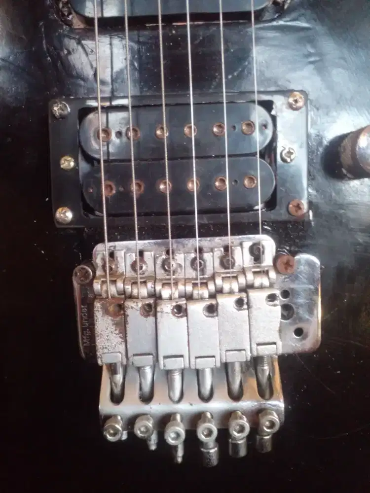 Gitar aria pro ii japan wildcat series 80an repaint