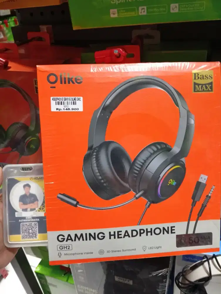 HEADPHONE GAMING OLIKE GH2 l ATLANTIS DAHSYAT